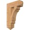 Ekena Millwork Merced Arts & Crafts Smooth Bracket, Western Red Cedar, 5 1/2"W x 20"D x 28"H BKT06X20X28MRC03SWR - alternate 1
